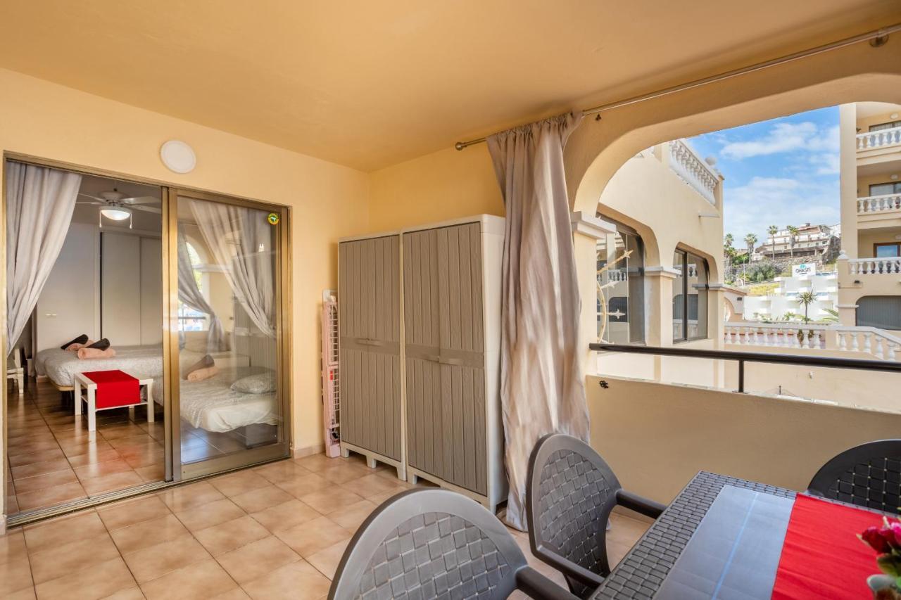 Castle Harbour Cozy Studio Heated Pool Los Cristianos Lovetenerife Arona  Bagian luar foto